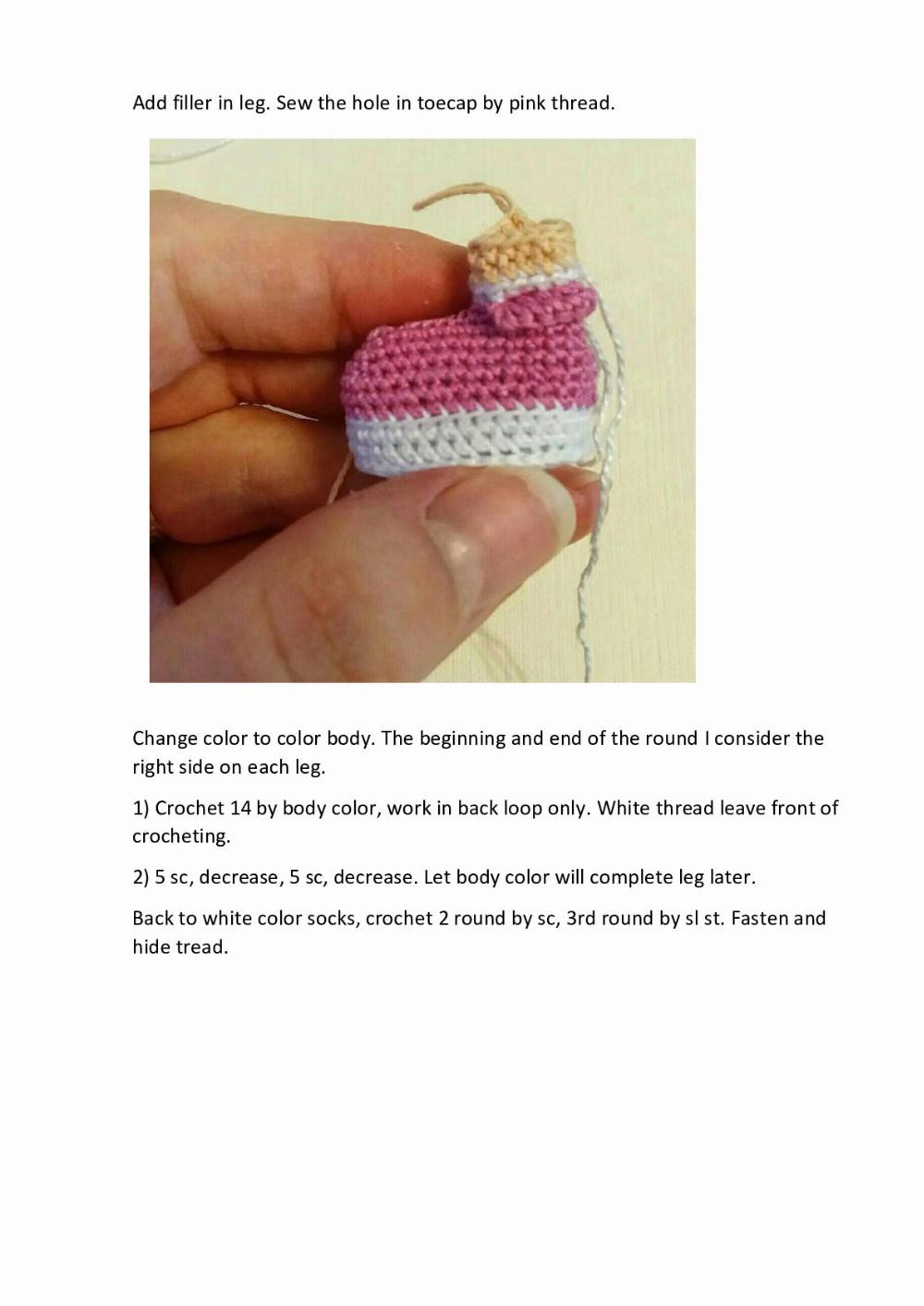 pattern for doll crochet