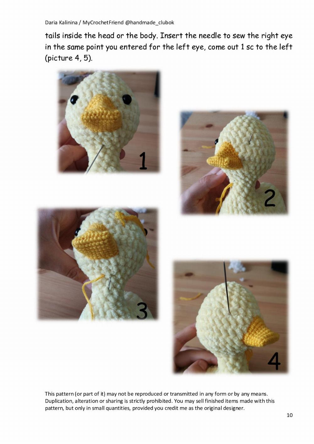 Pattern “The Yellow Duckling”