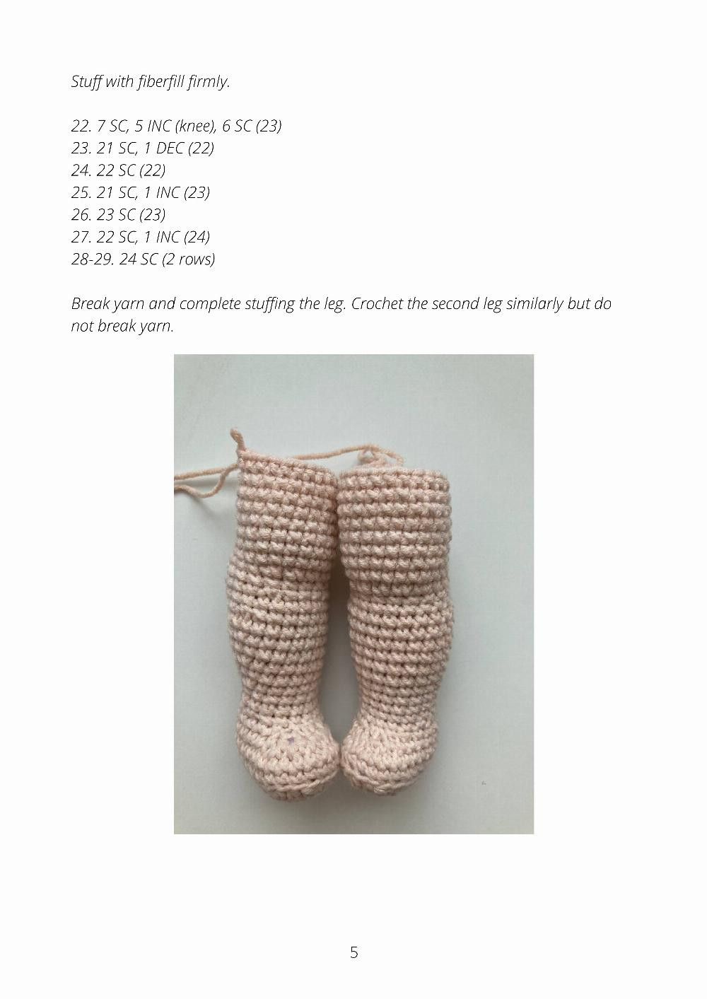 PDF Doll crochet Pattern