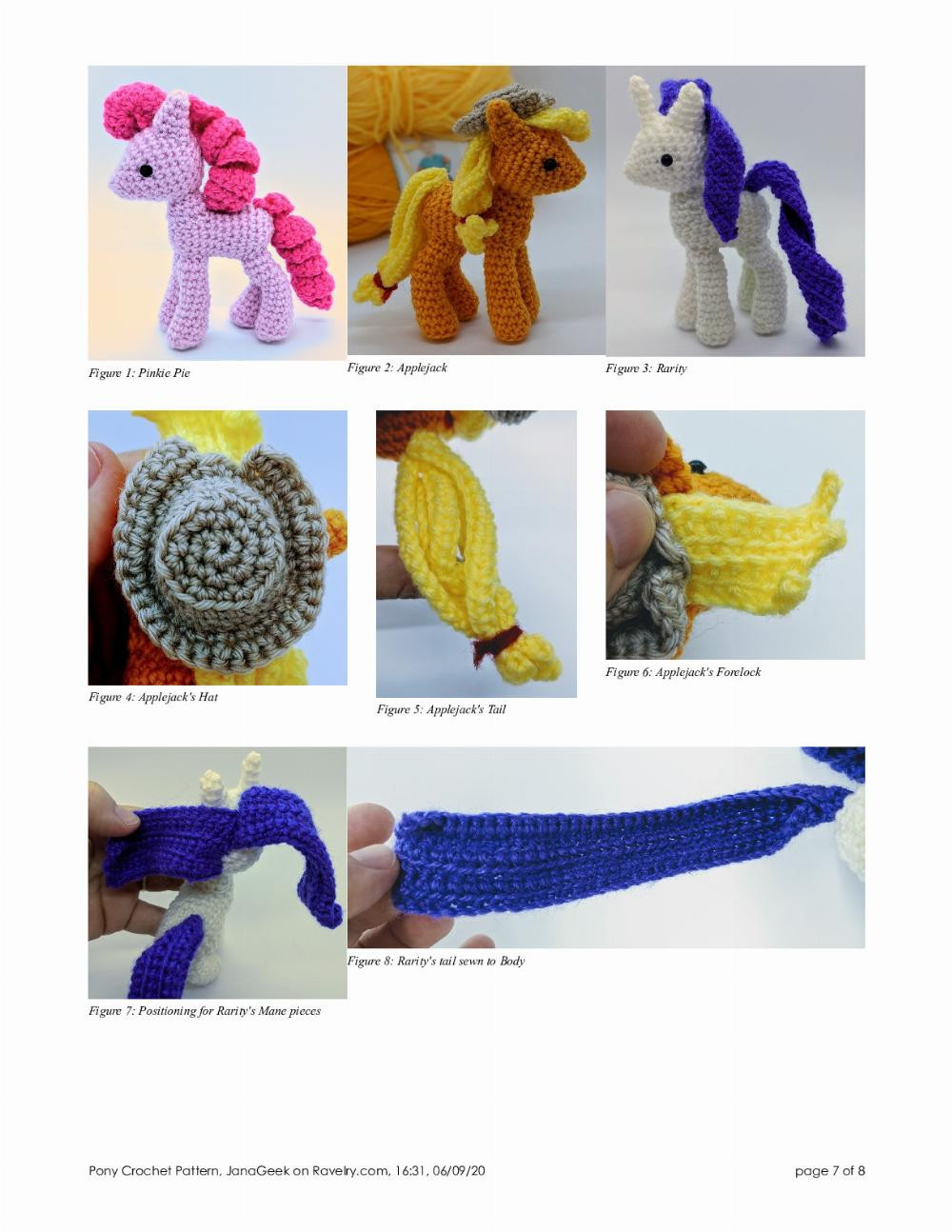 Pony Crochet Pattern