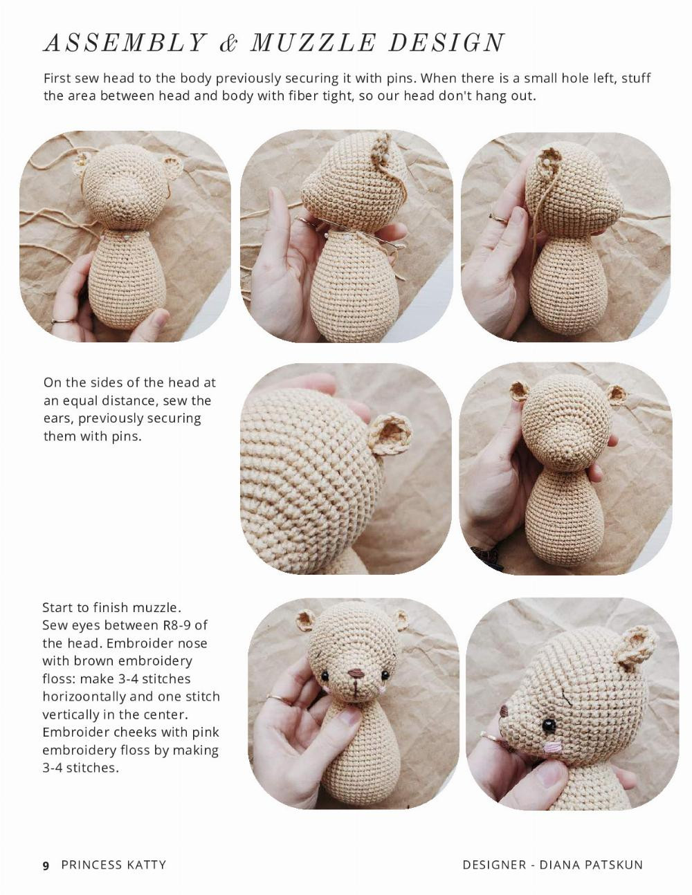 princess katty crochet pattern