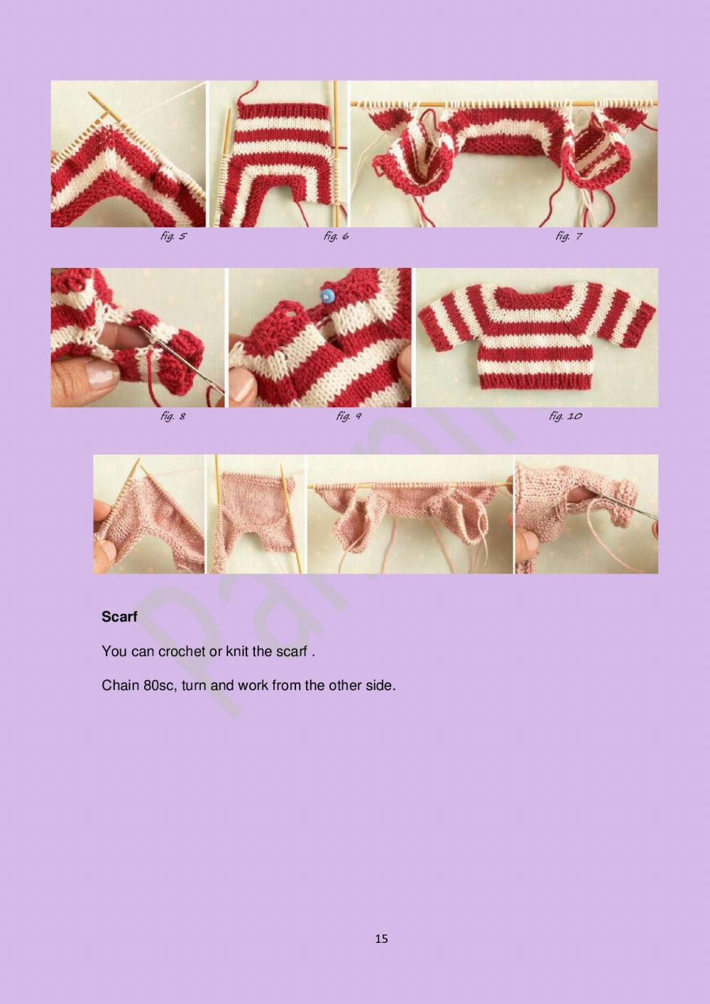 Purple Hedgehog crochet pattern