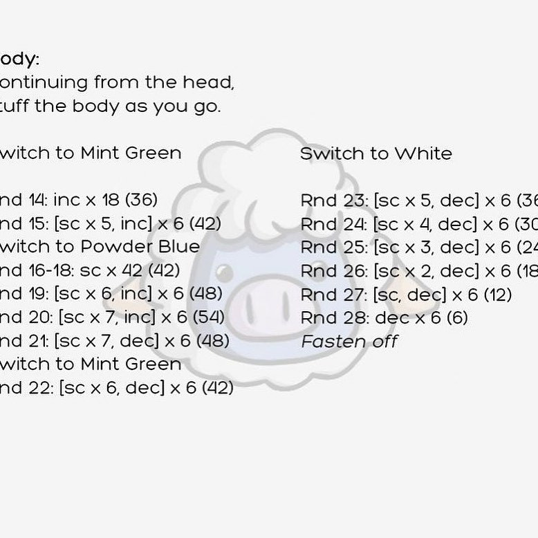 sleep owl pattern