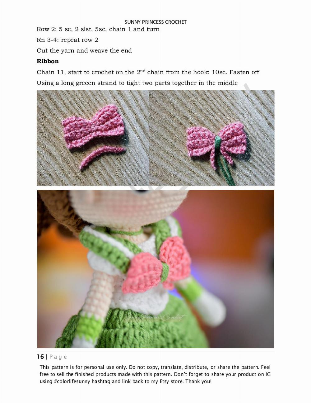 Sunny Princess Crochet