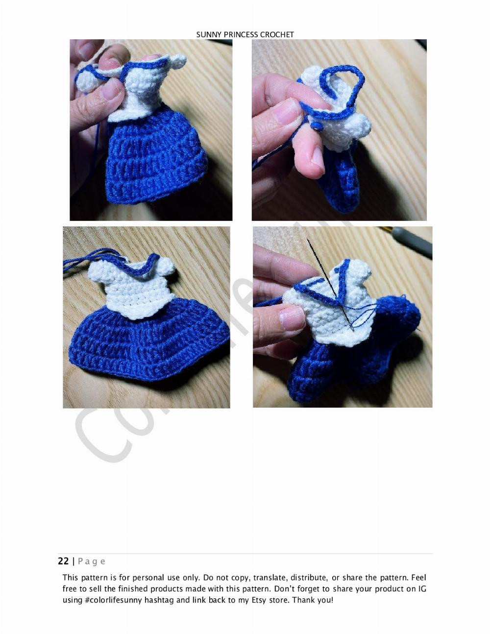 SUNNY PRINCESS CROCHET SAILOR MOON PATTERN