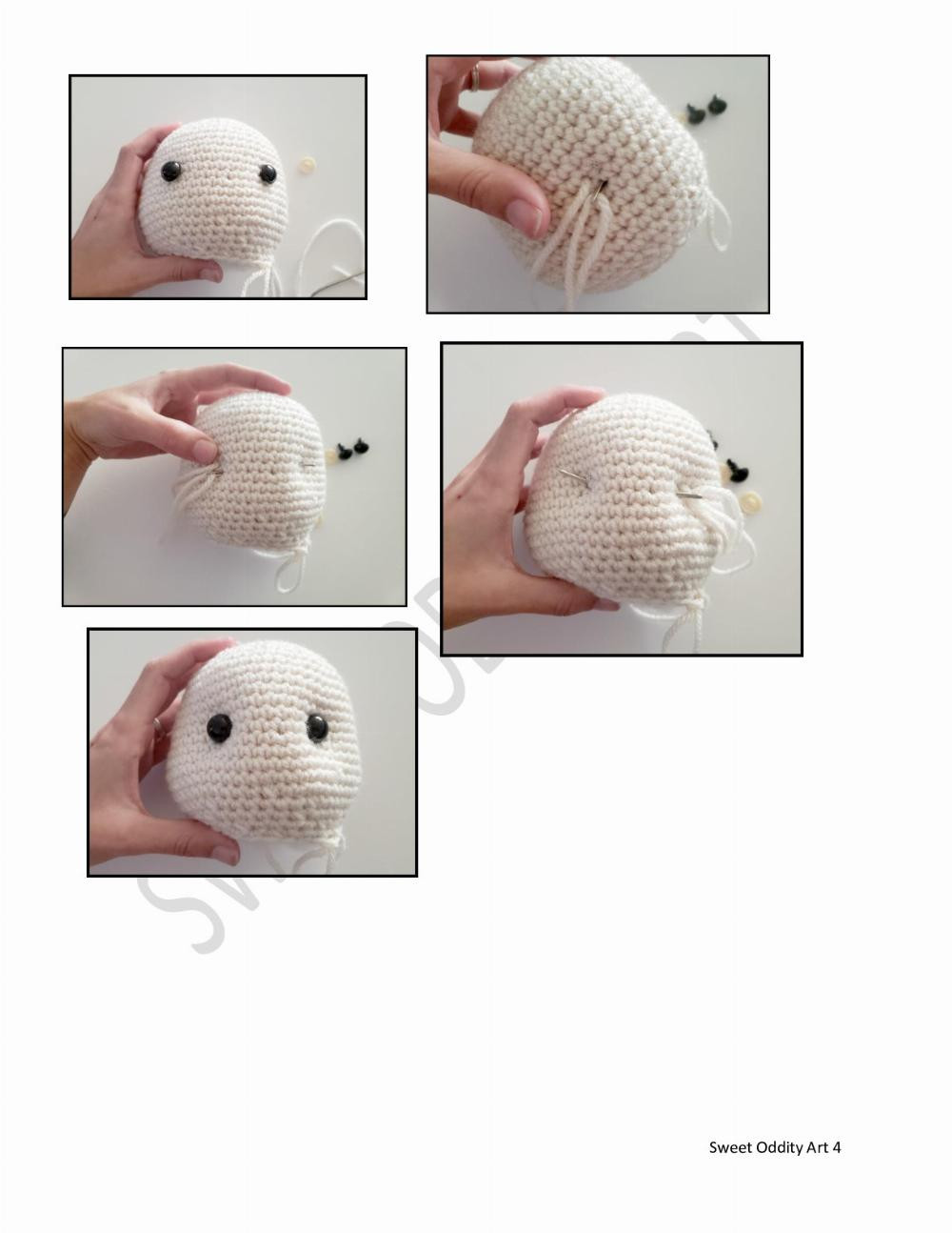 Sweet Oddity Art Boy Crochet Pattern