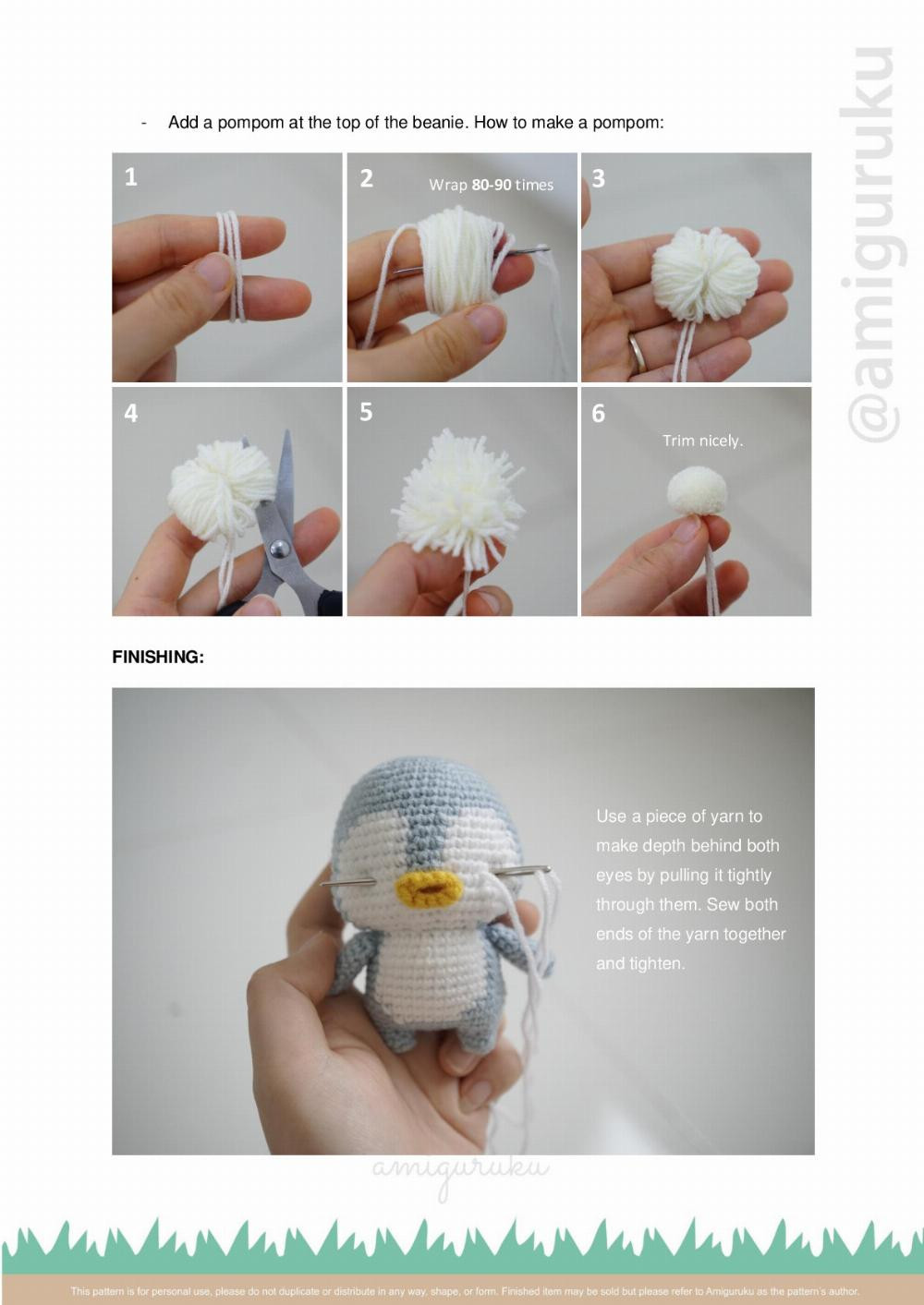 The Lost Baby Penguin crochet pattern