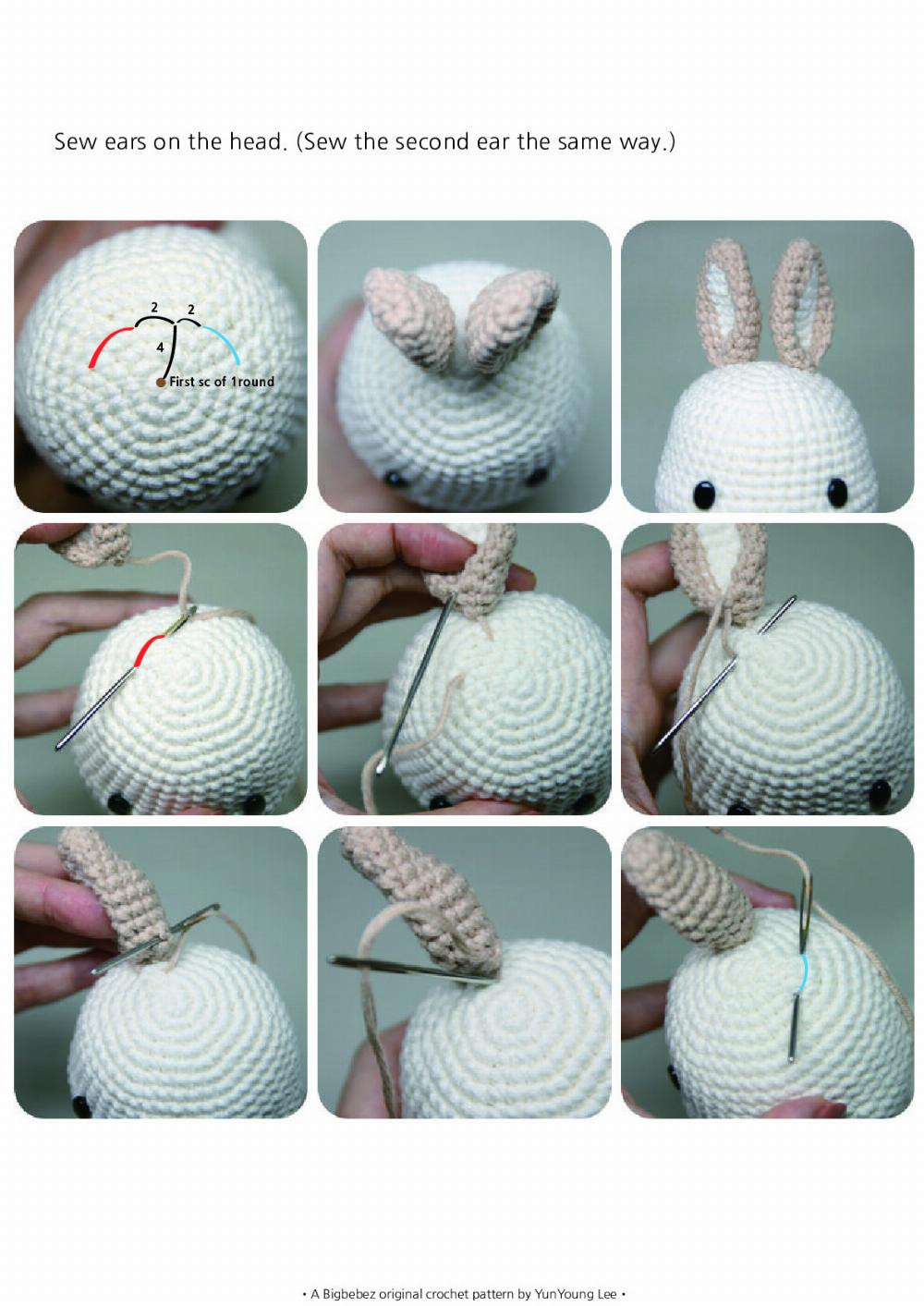 THE STORY OF MY CROCHET DOLLS THE BUNNY