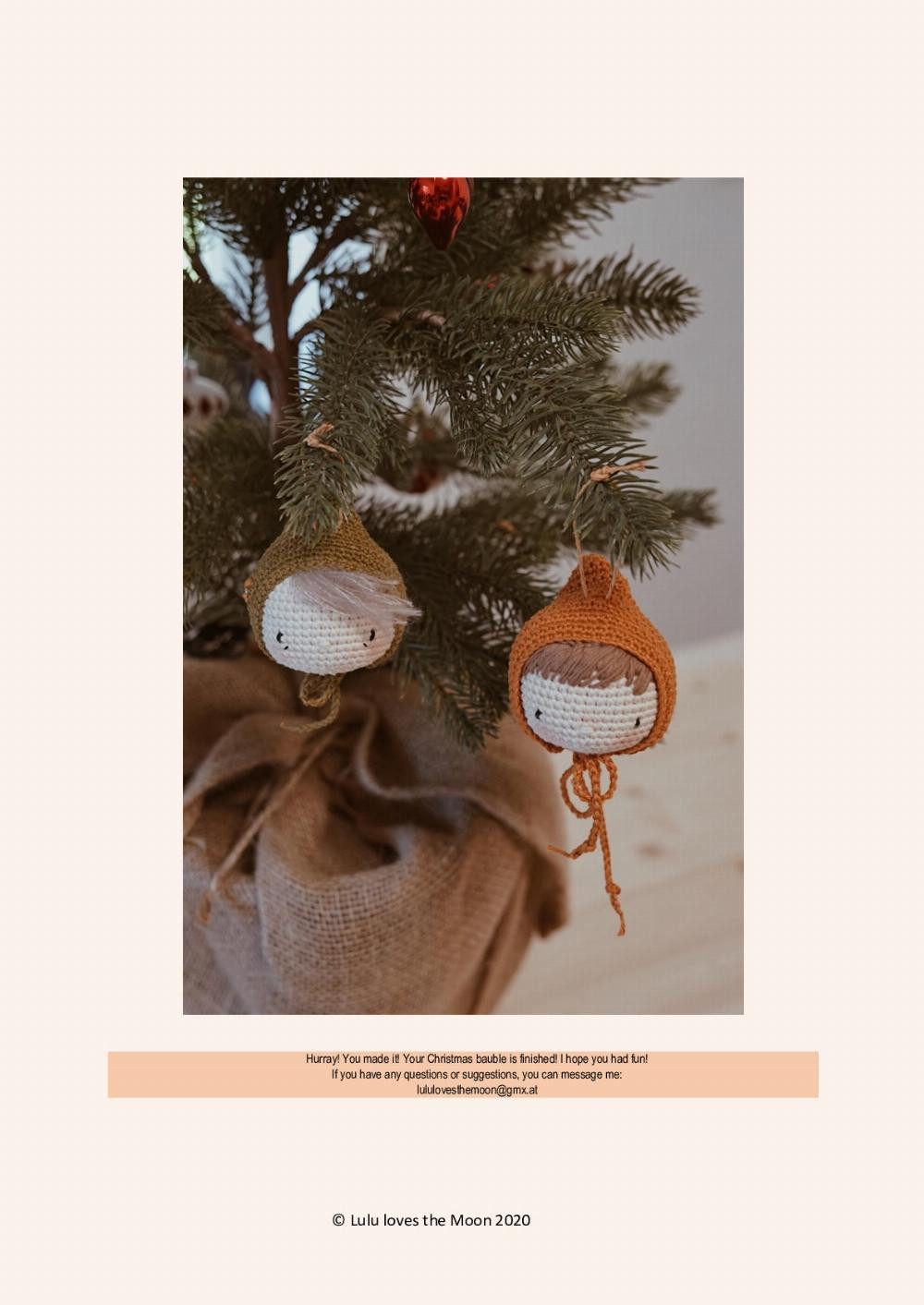 The Vintage Winter Boy Christmas Bauble