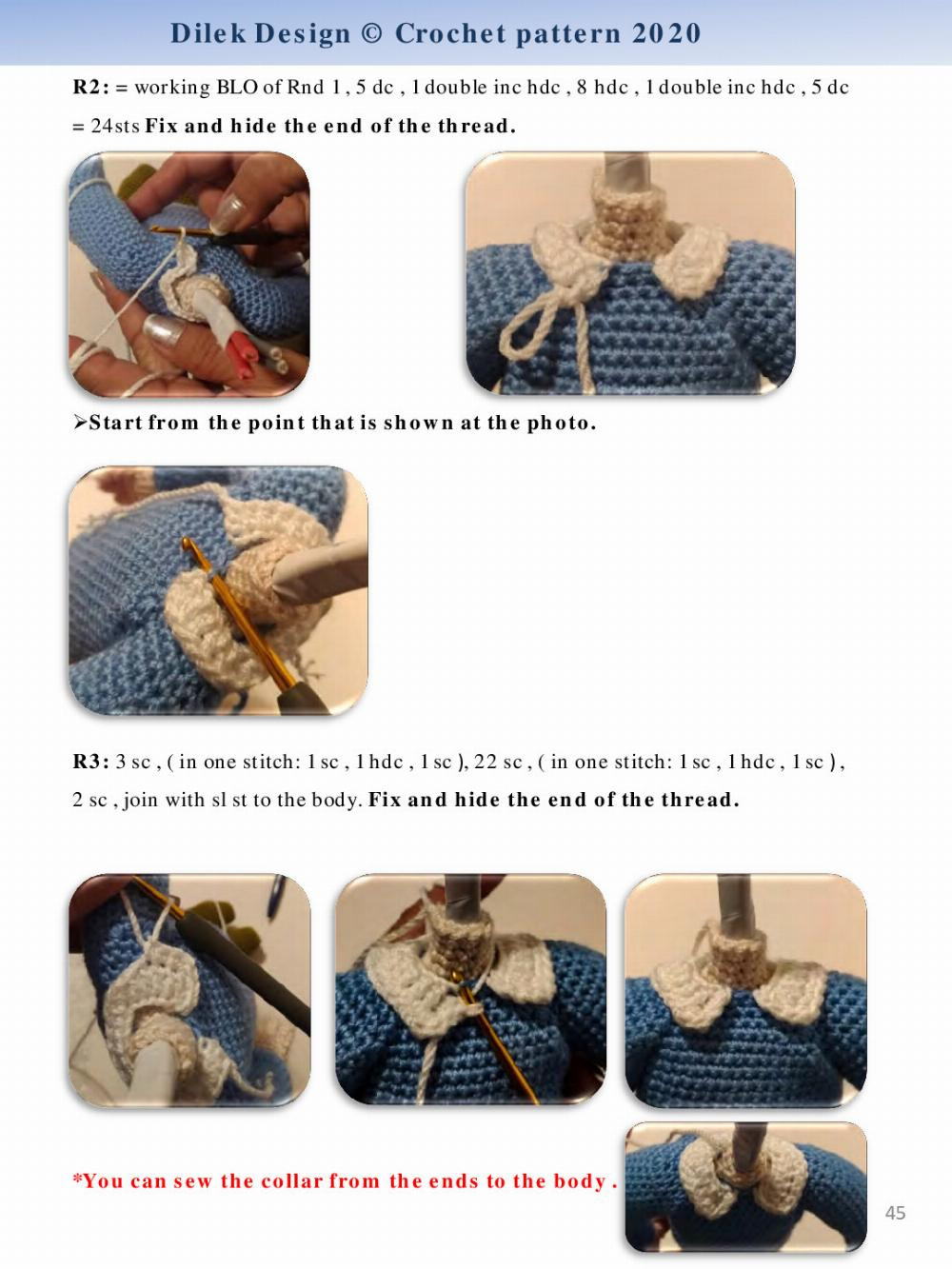 tintin and snowy crochet pattern