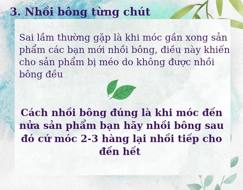 Tips giúp sản phẩm len của bạn đẹp hơn (phần 1)