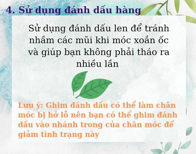 tips giúp sản phẩm len của bạn đẹp hơn (phần 2)