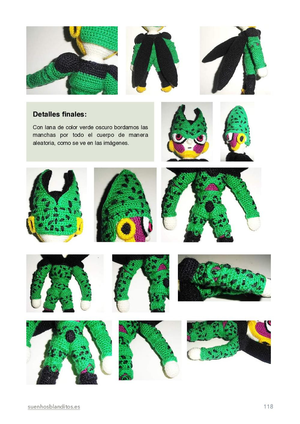 Tutorial de crochet de personajes de Dragon Ball para principiantes y avanzados