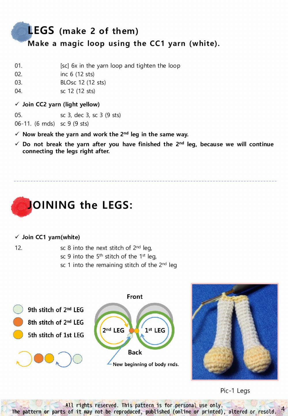 wedding couple birde crochet pattern