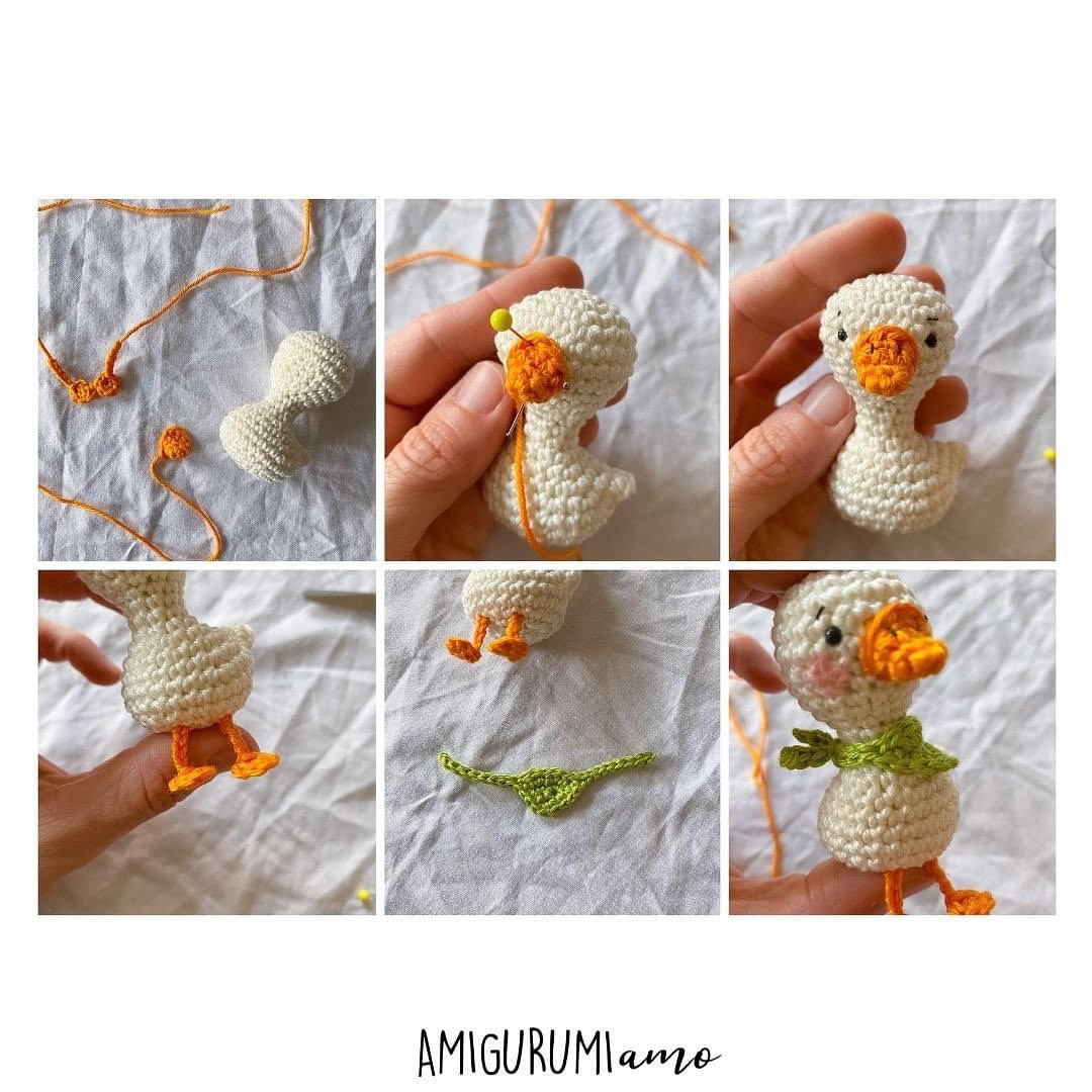 AMIGURUMI GOOSE 🤍 Or goose goose 🤍