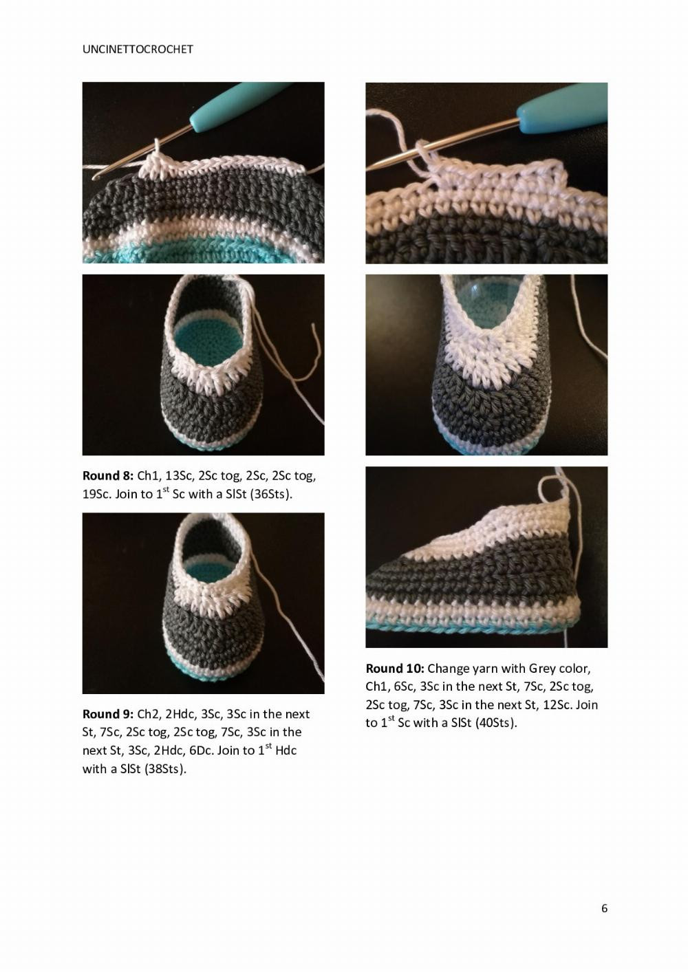 baby crochet nice shoe