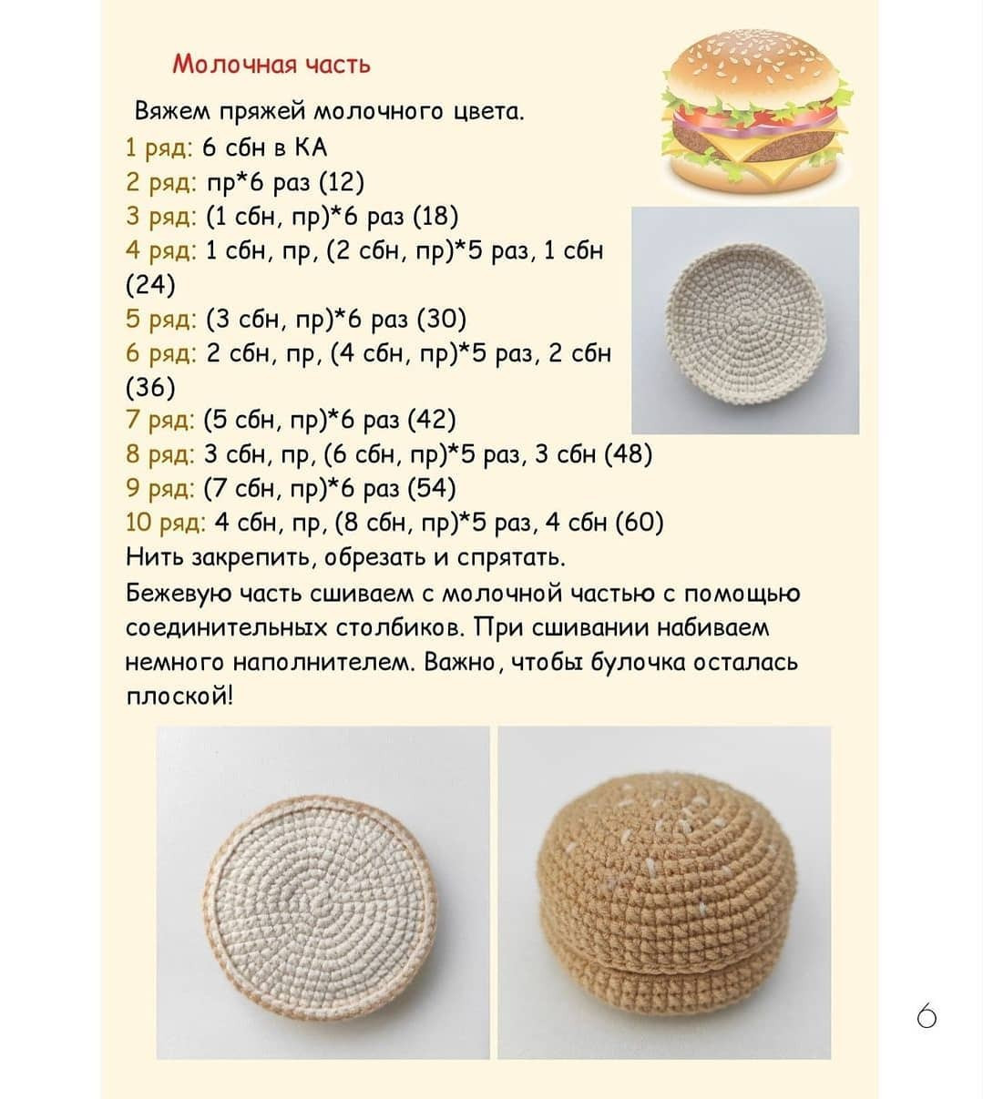 БЕСПЛАТНОЕ ОПИСАНИЕ Бургера 🍔