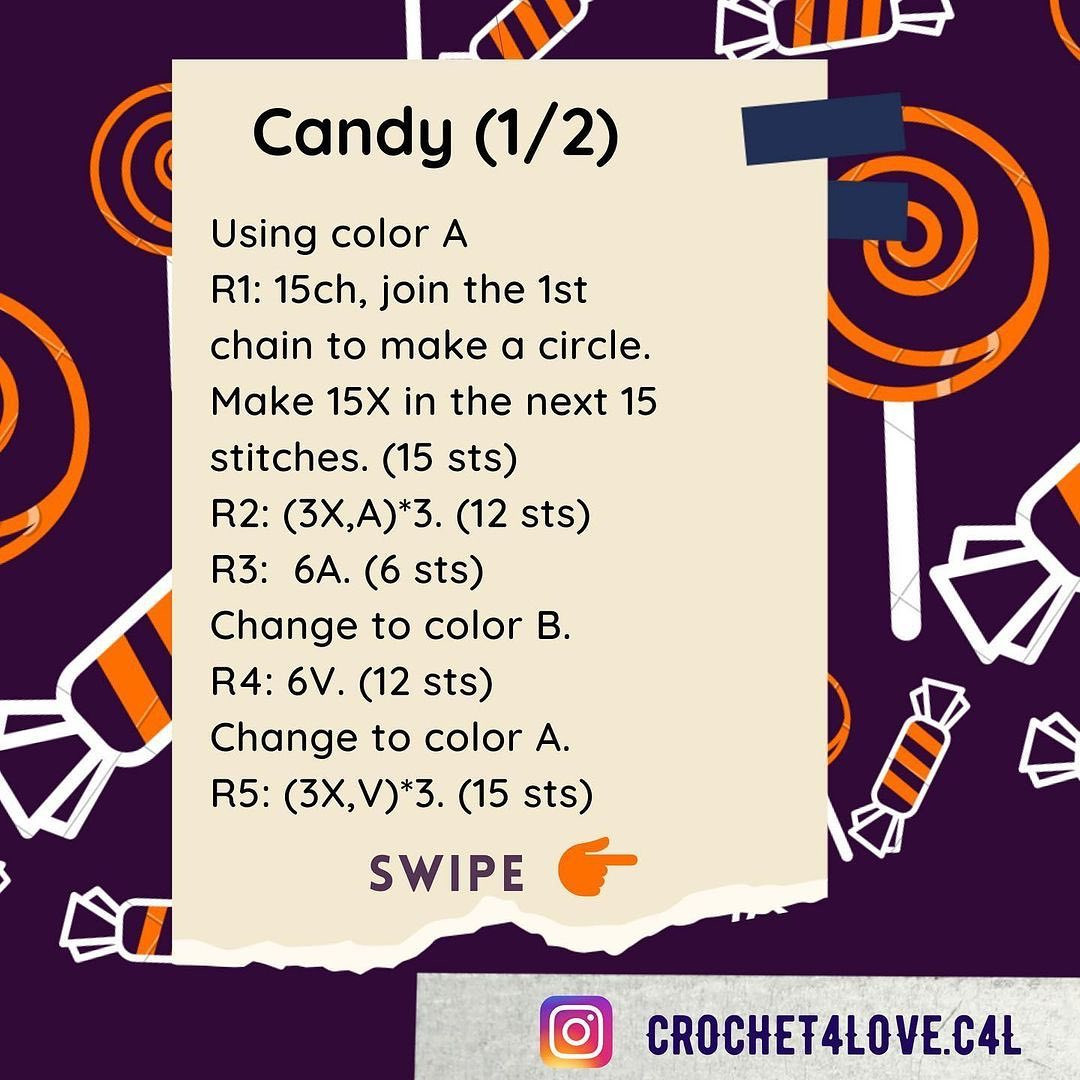 candy free pattern