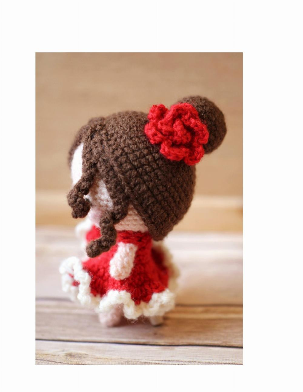 Carmen the Mini Doll crochet pattern