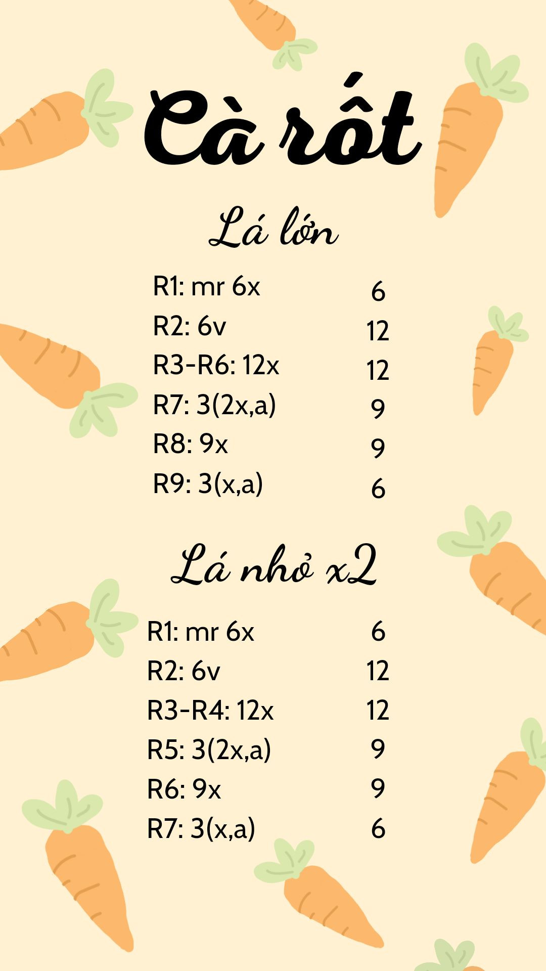 Chart móc khóa củ cà rốt, quả chanh, avocado (quả bơ)