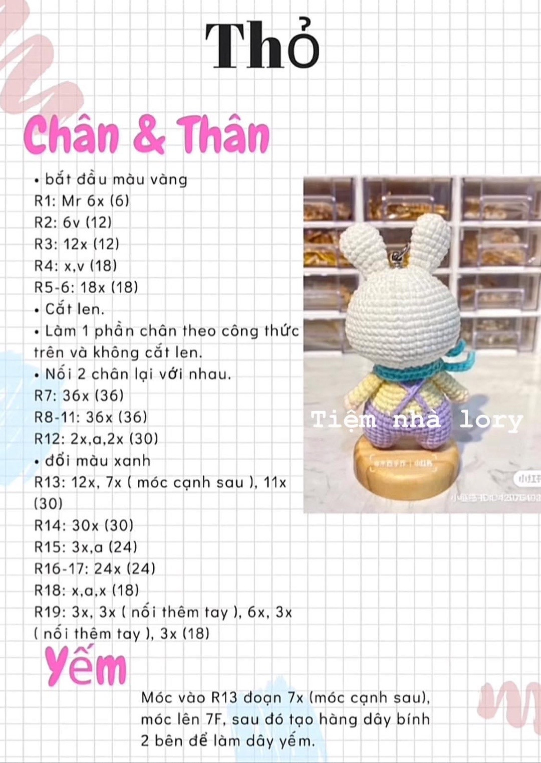 Chart móc thỏ