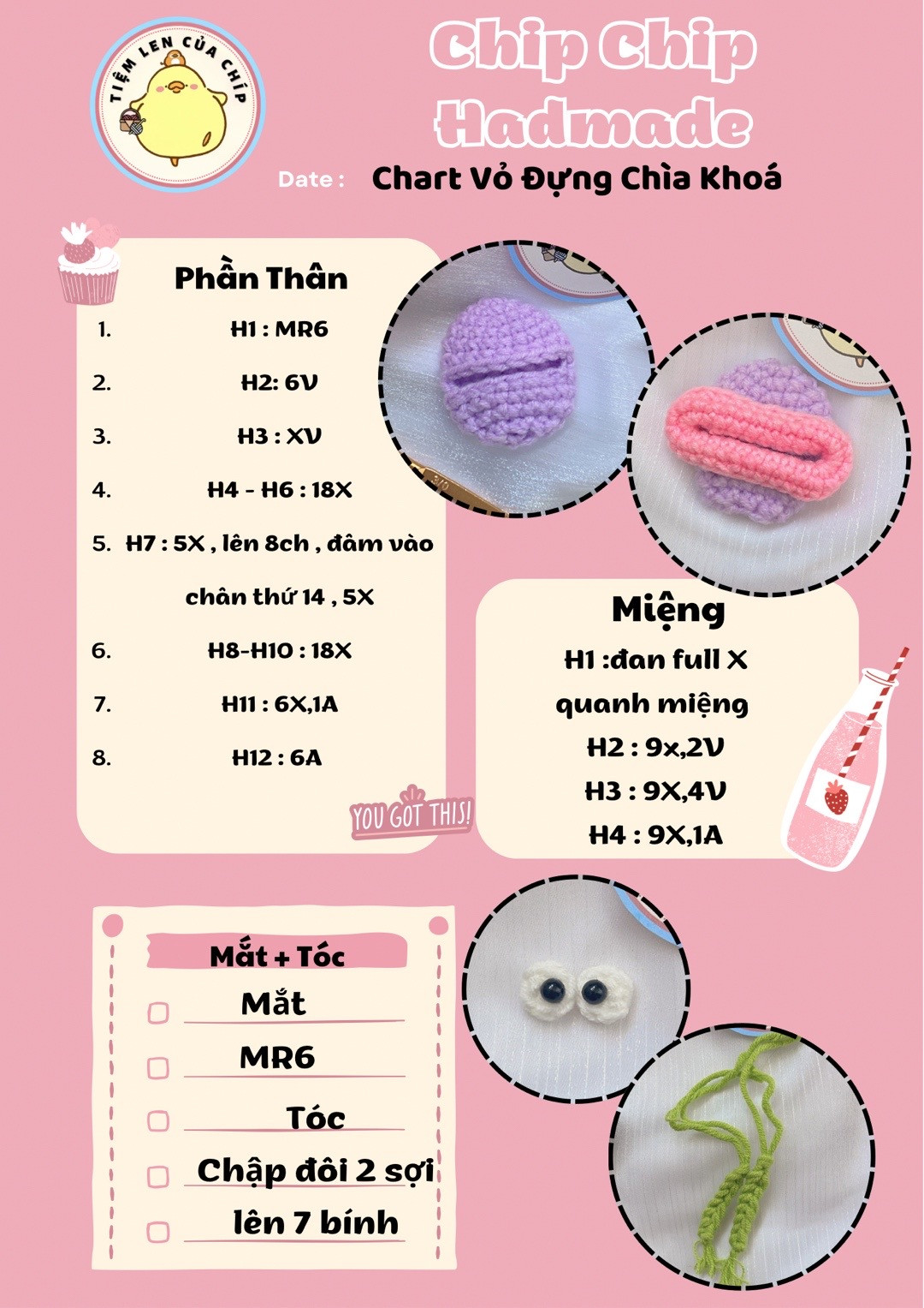 Chart vỏ đựng chìa khóa