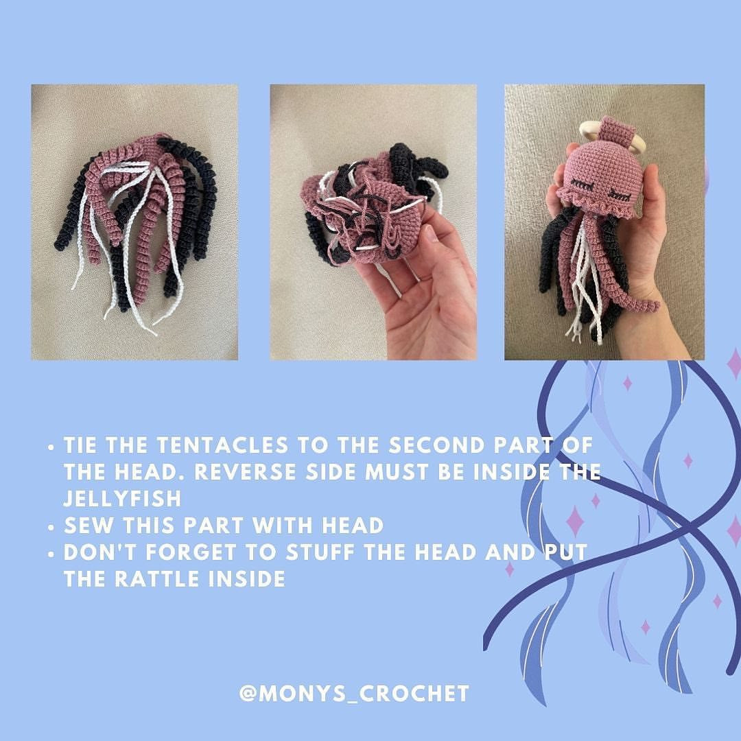 crochet jellyfish free pattern