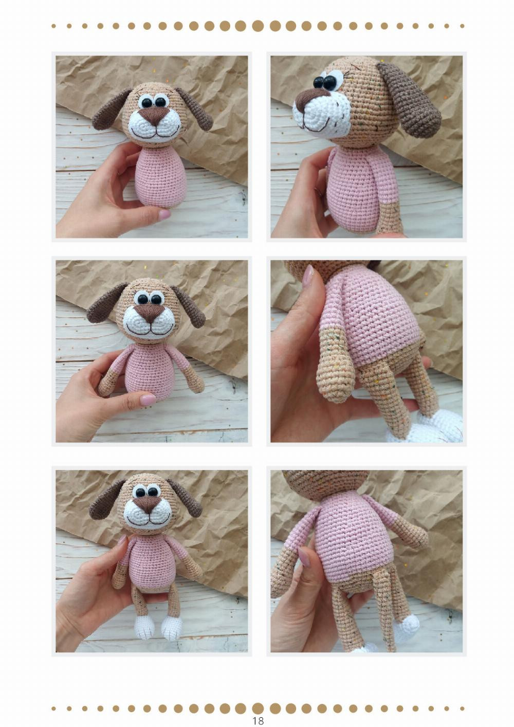 CROCHET PATTERN Dogs in clothes