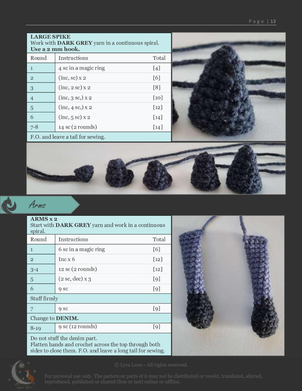 Dusk crochet pattern