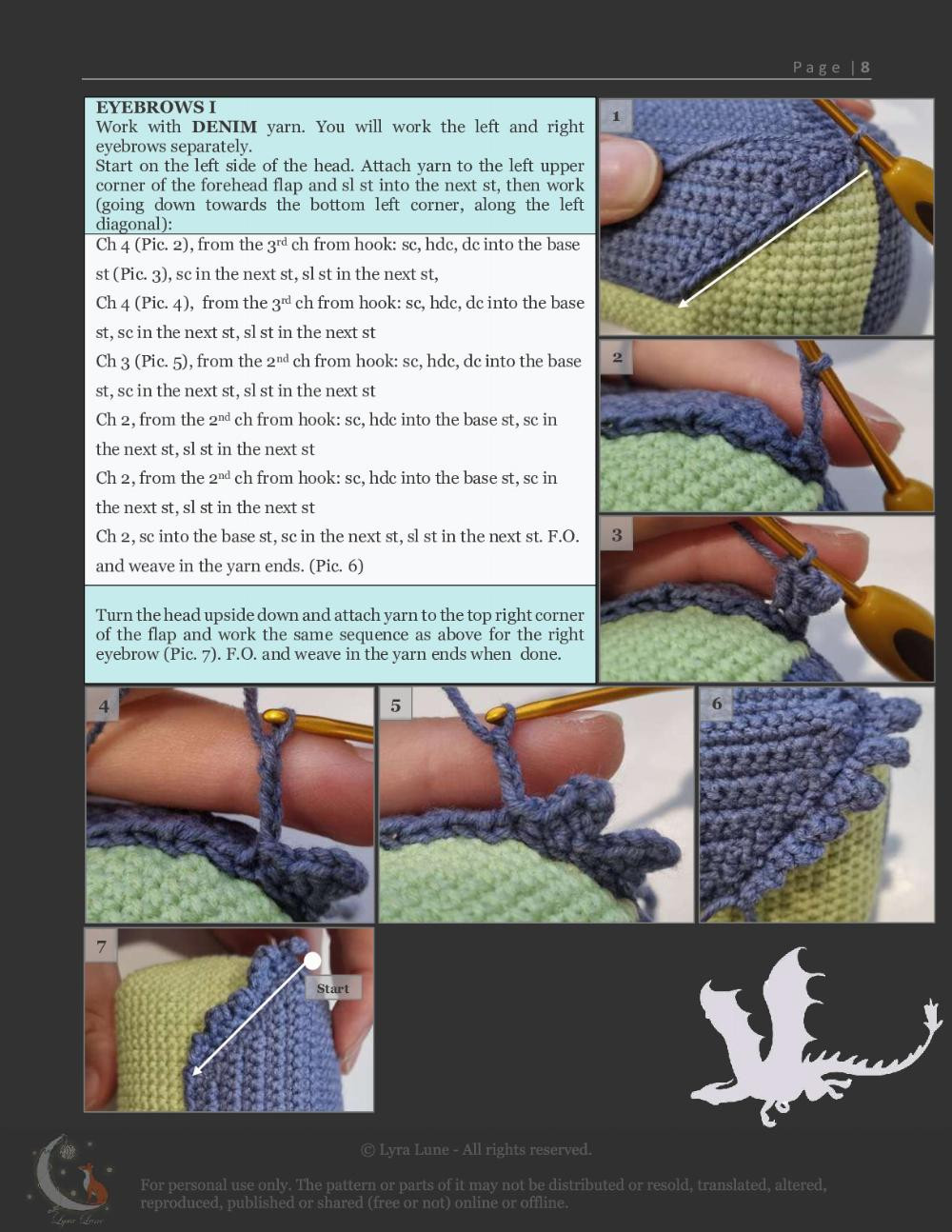 Dusk crochet pattern