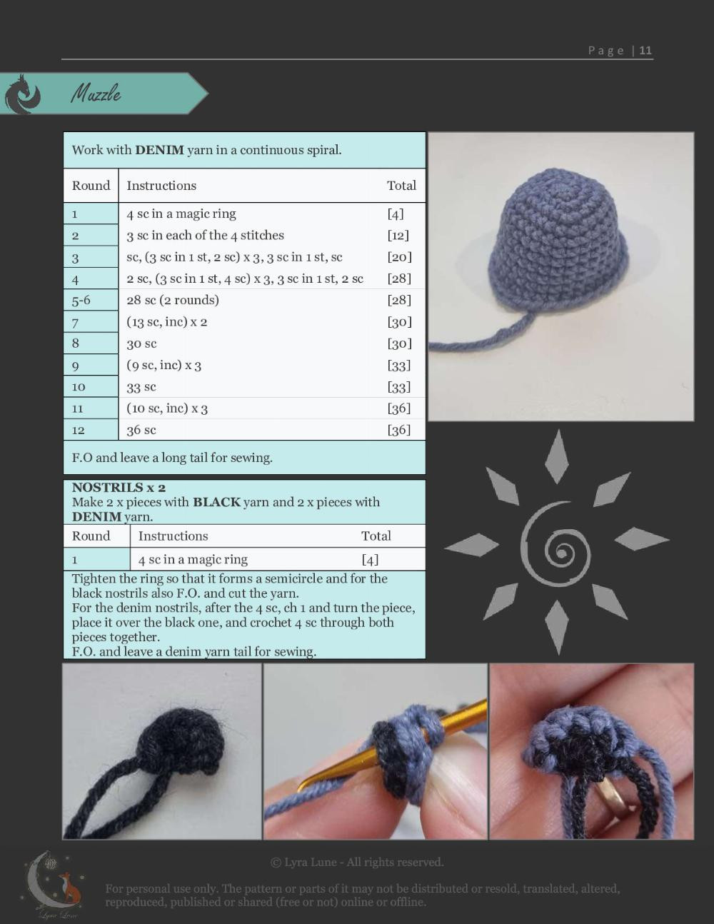 Dusk crochet pattern