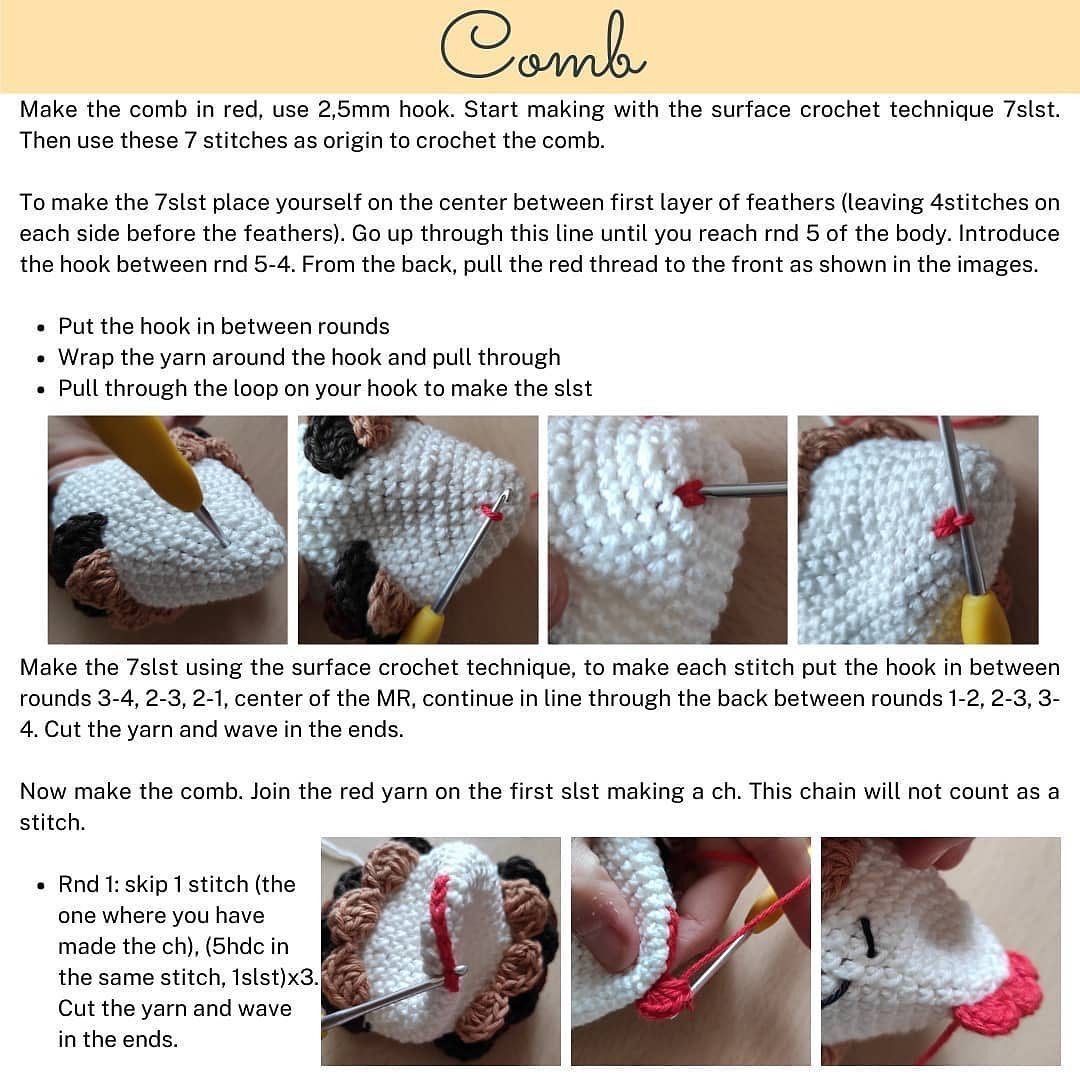 egg white chick crochet pattern