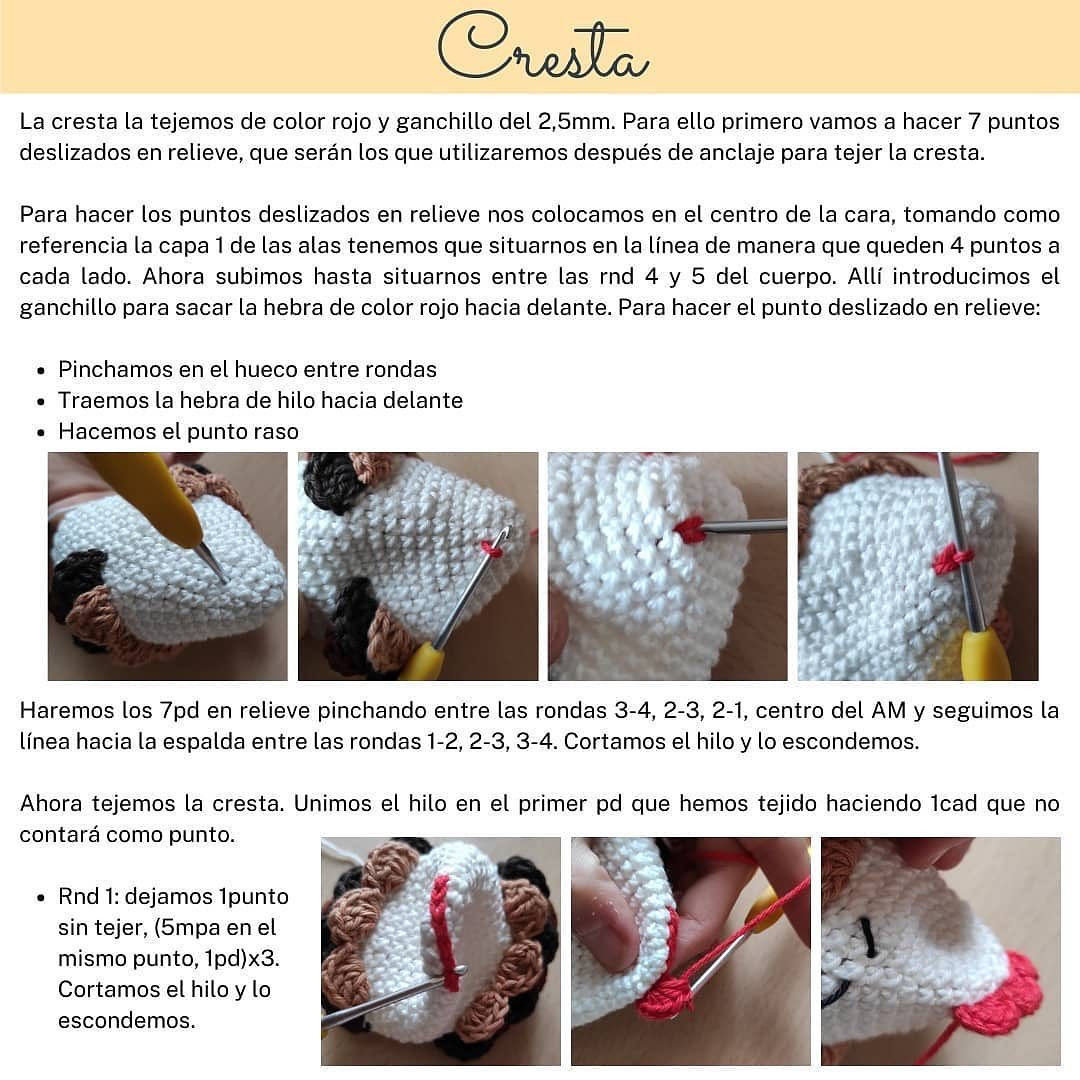 egg white chick crochet pattern