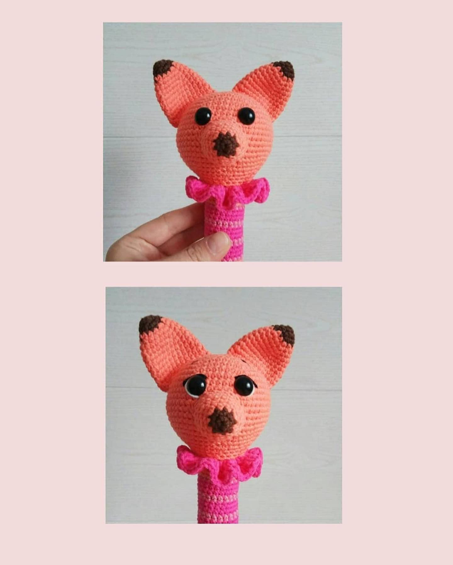 fox rattle crochet pattern