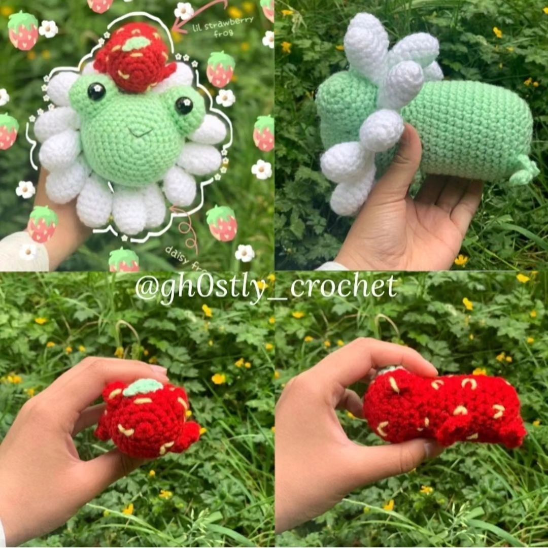 free froggy pattern