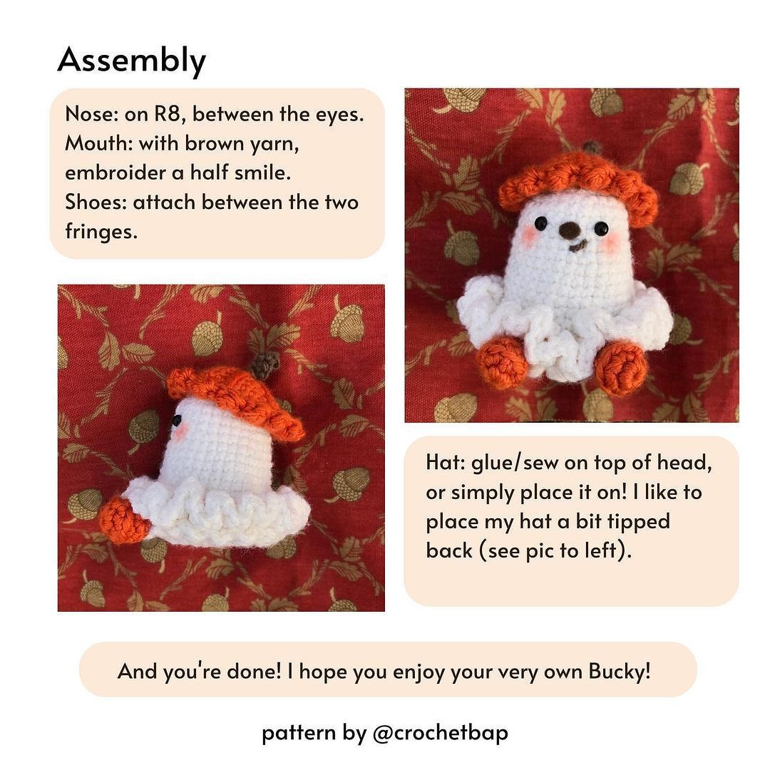 free pattern bucky the ghost