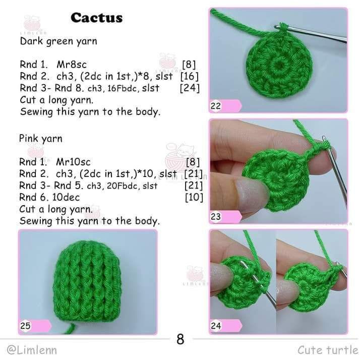 free pattern cute turtle