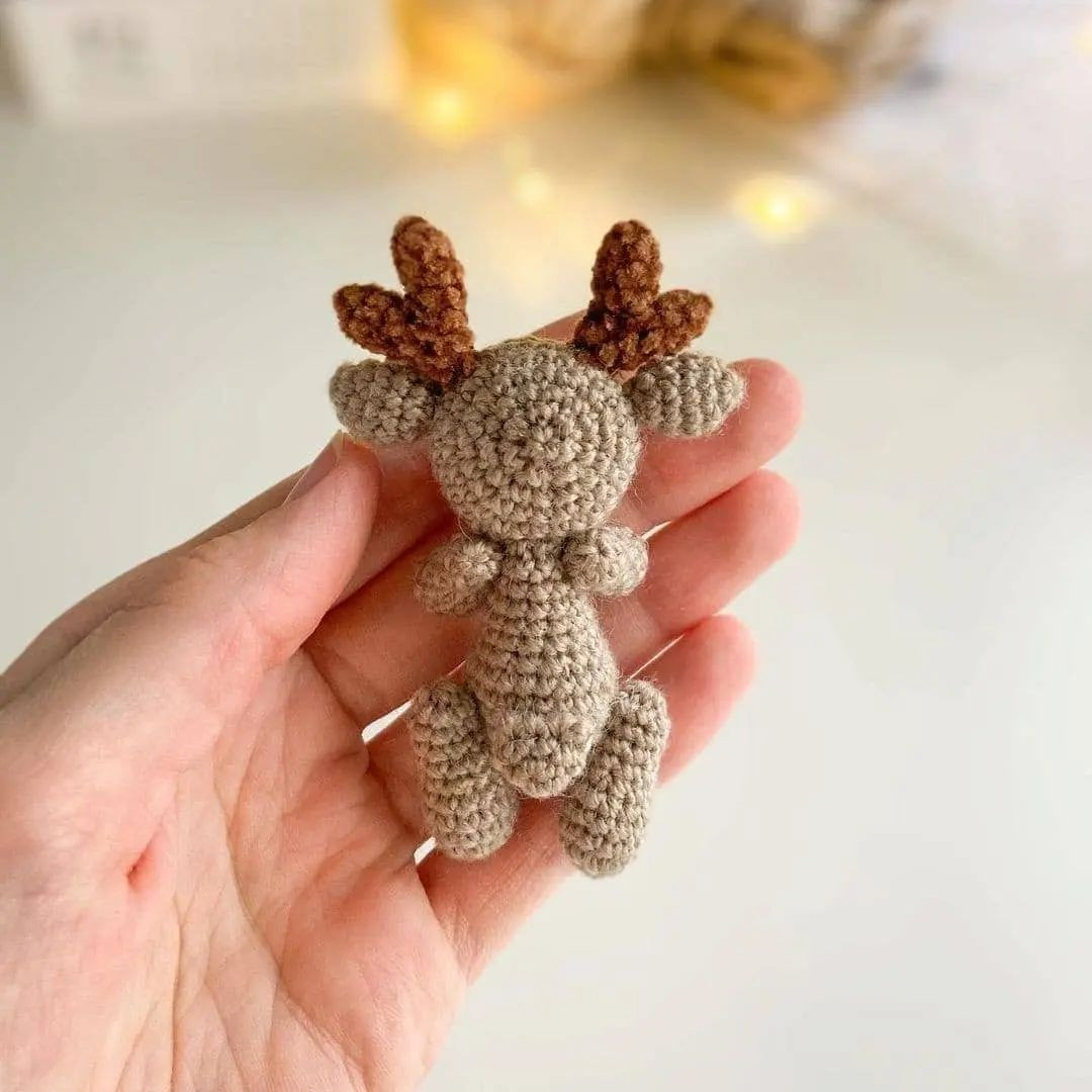 free pattern deer (reindeer)