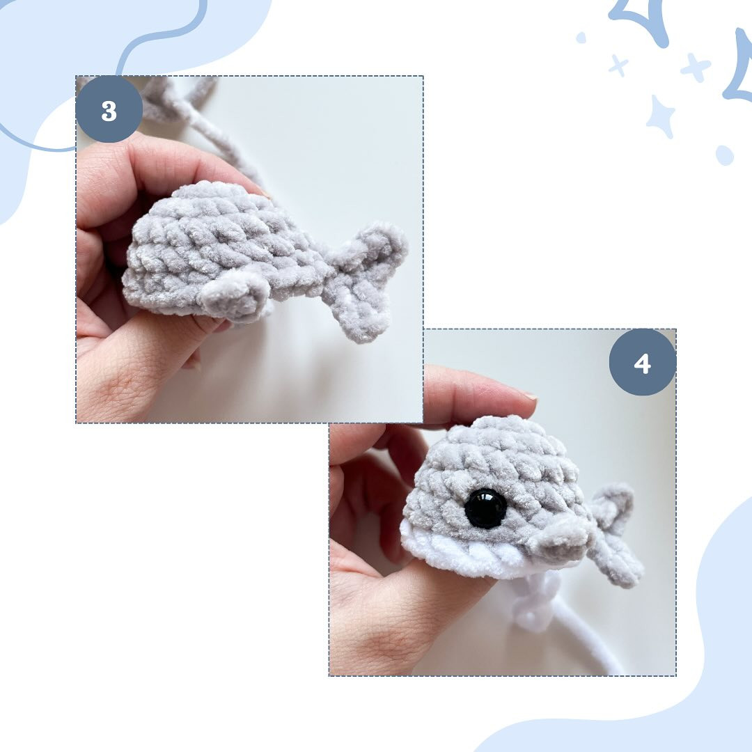 🦈 FREE PATTERN🦈 Me again with another free pattern!!! After sharing my Squishy Baby Whale free pattern,