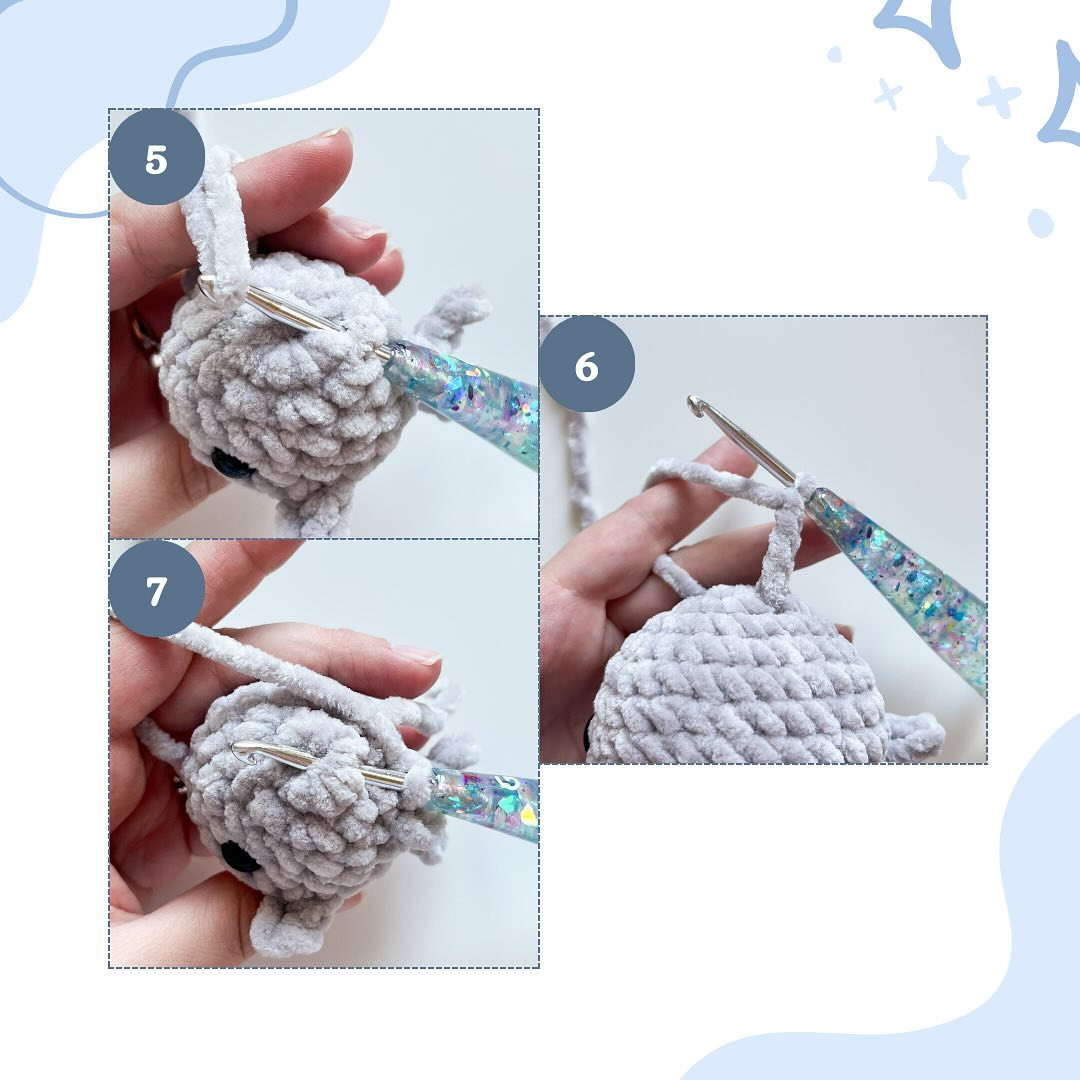 🦈 FREE PATTERN🦈 Me again with another free pattern!!! After sharing my Squishy Baby Whale free pattern,