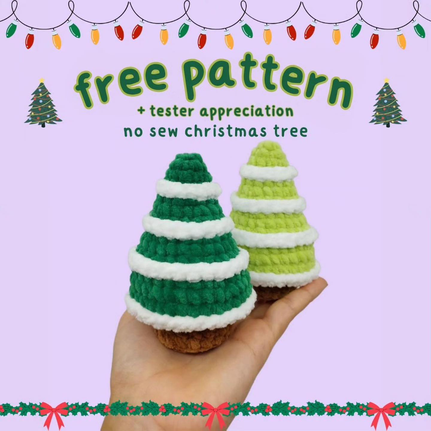 free pattern no sew christmas tree