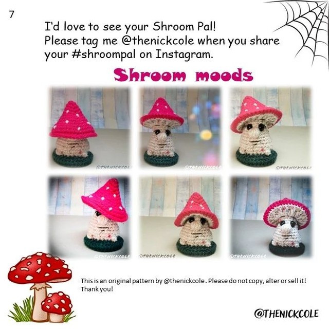 free pattern no sewing shroom pal (mushroom)