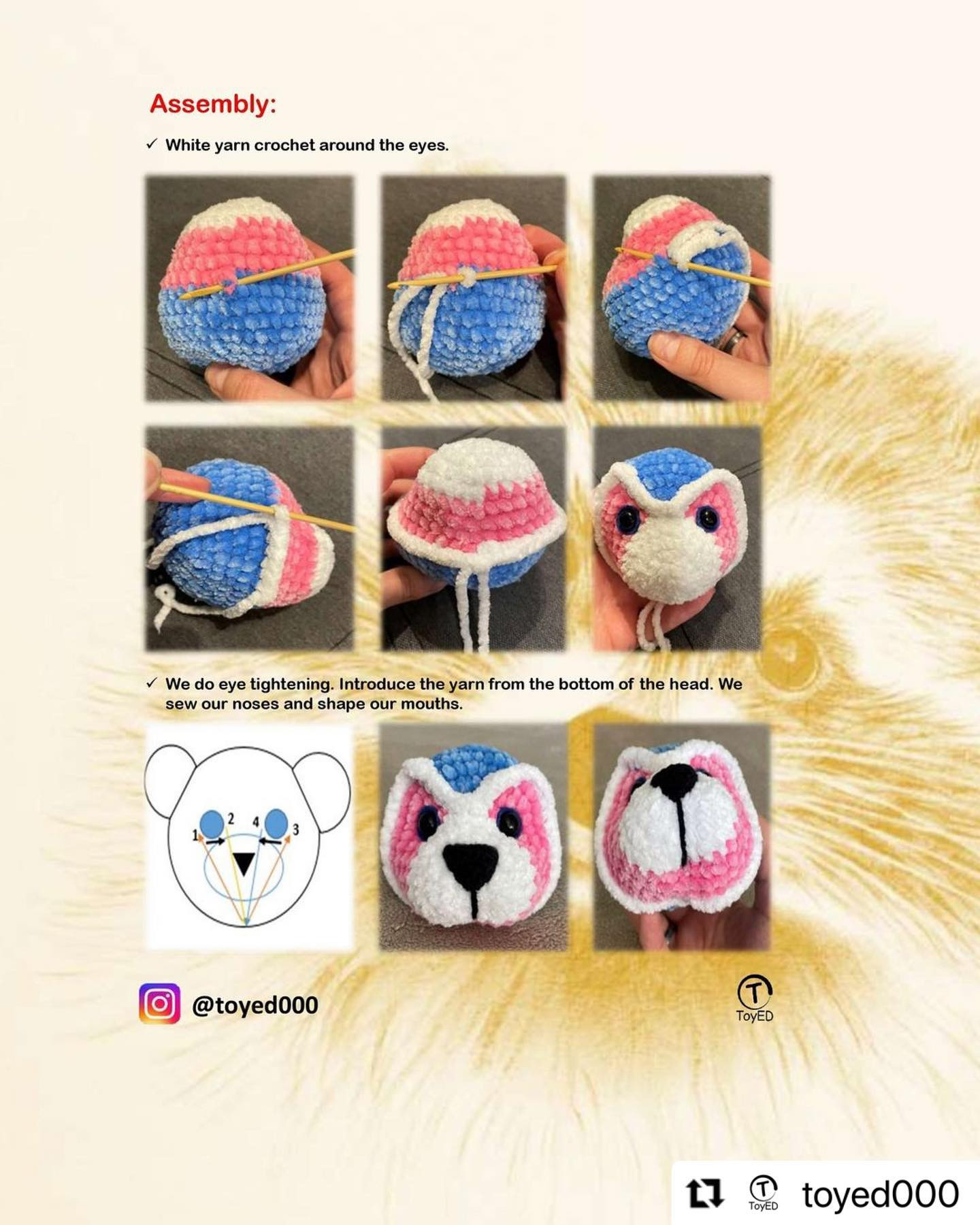🦝 Free Raccoon crochet patterns 🦝