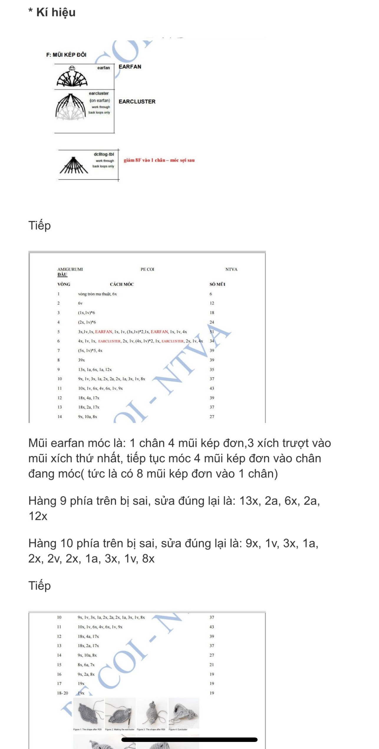 Hướng dẫn móc con mèo