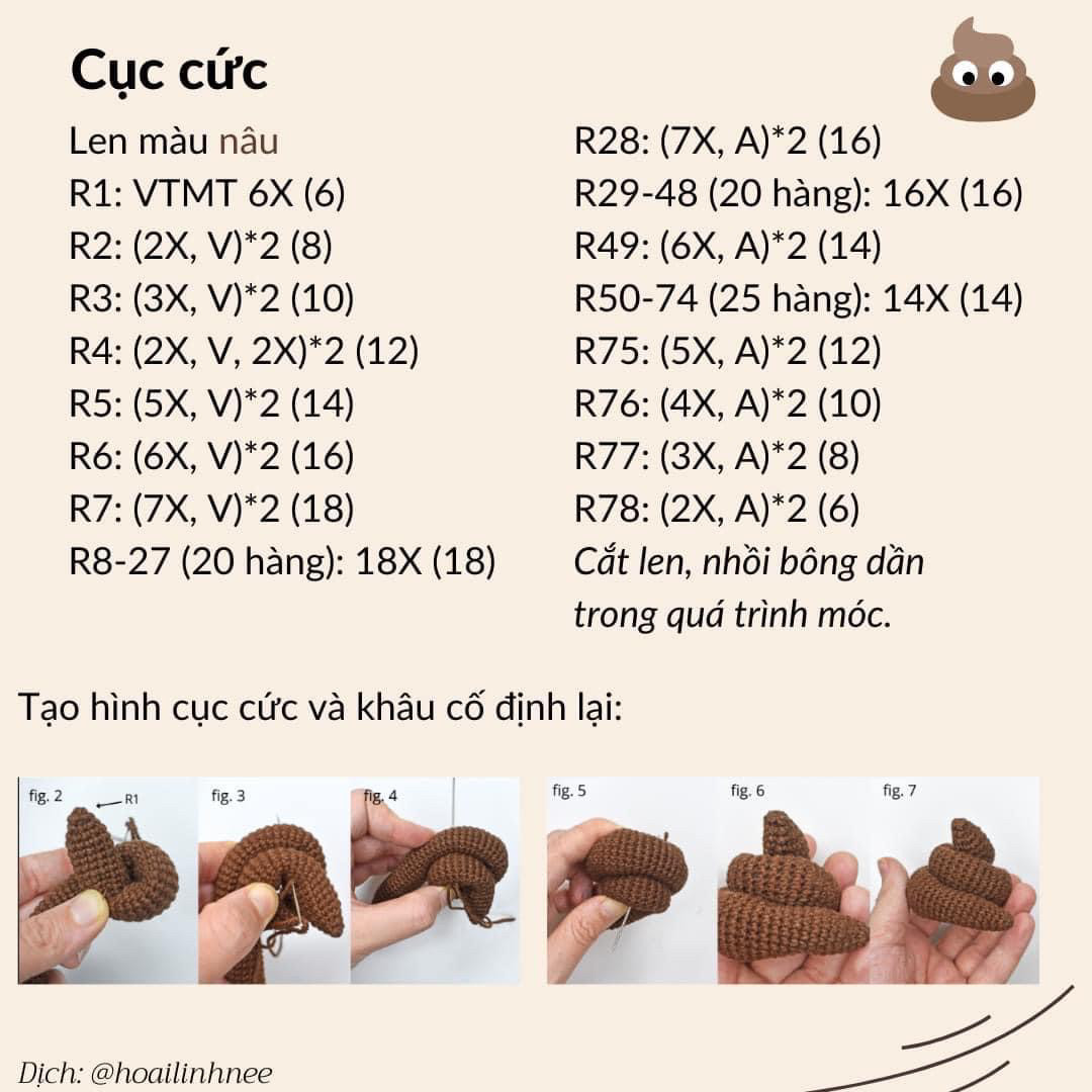 Hướng dẫn móc cục cức khó ở (shit cứt phân)