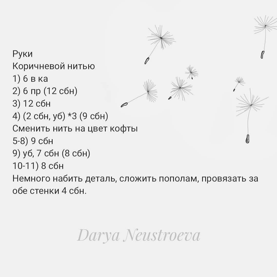 Инструкция по вязанию крючком из собачьей шерсти. БЕСПЛАТНОЕ ОПИСАНИЕ таксы 🐶