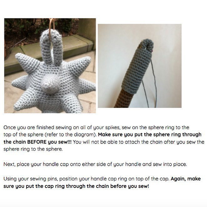 mace crochet pattern