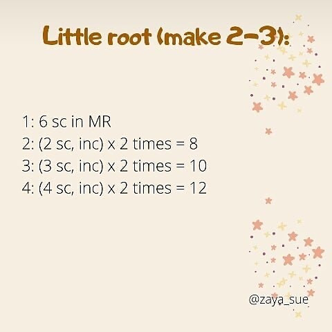 mandrake root free pattern