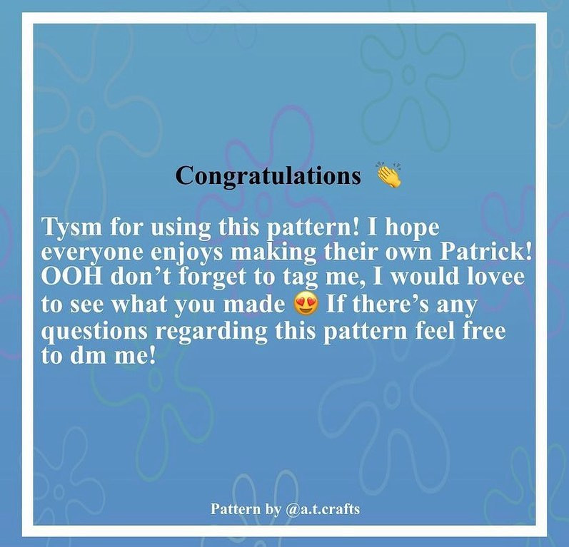 patrick free pattern