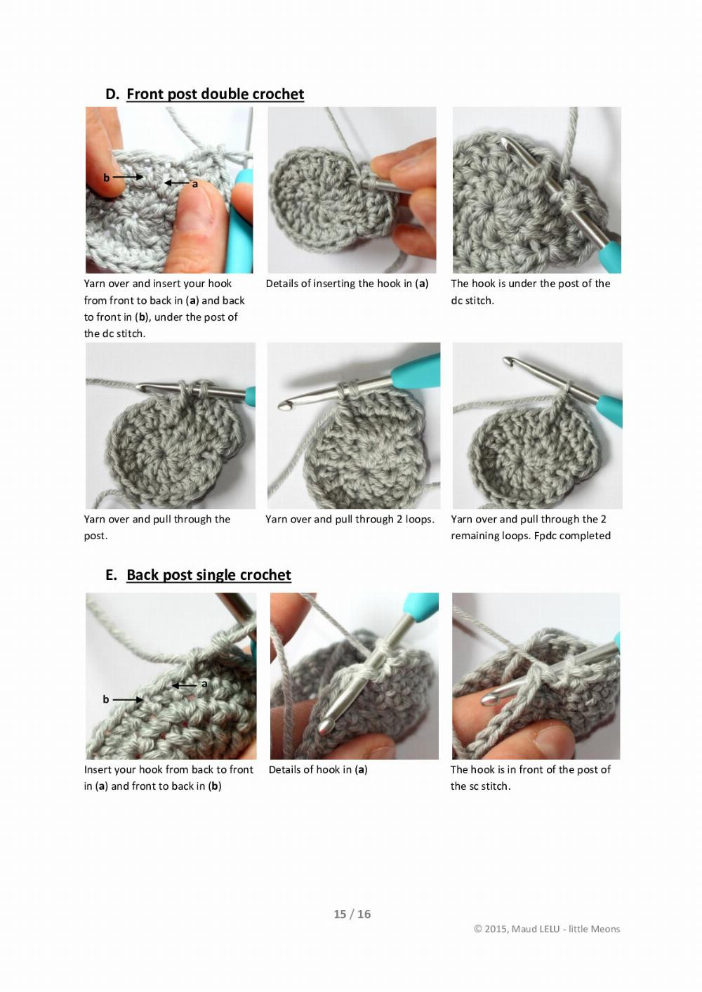 PATTERN – CAT CUSTOMIZATION crochet pattern
